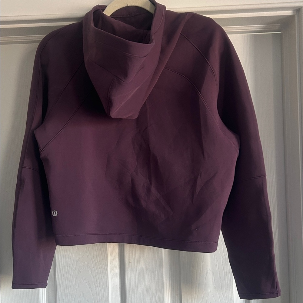 lululemon athletica Purple Hoodie with side zip pockets
